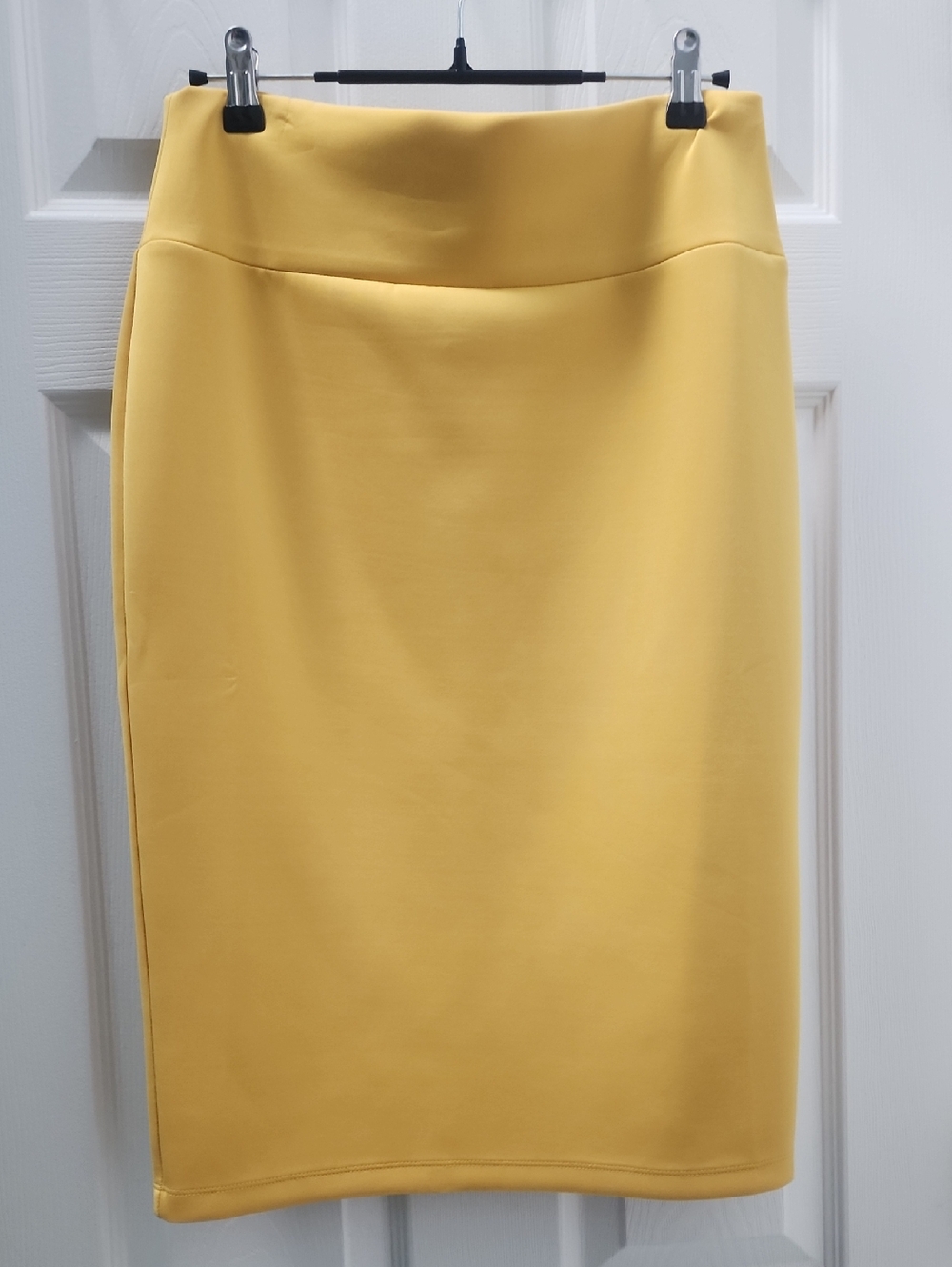 INC International Concepts Yellow Pencil Skirt